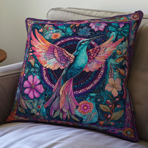 Mandala Hummingbird WY0101026CL Quilt Pillow Case