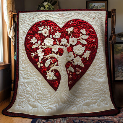 Beautiful Tree Heart WY1502005CL Quilt