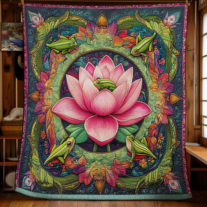 Lotus Flower WX1411030CL Quilt
