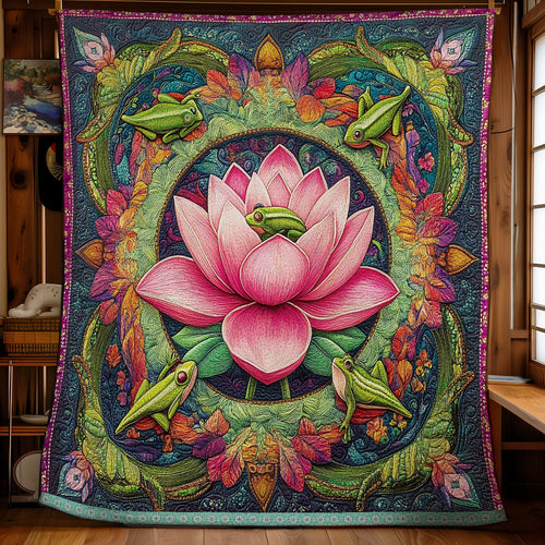 Lotus Flower WX1411030CL Quilt