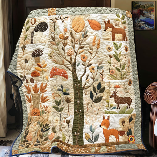 Whimsical Forest YR2612042CL Quilt