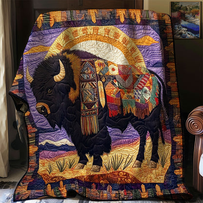 Bison Native American WJ2612003CL Quilt