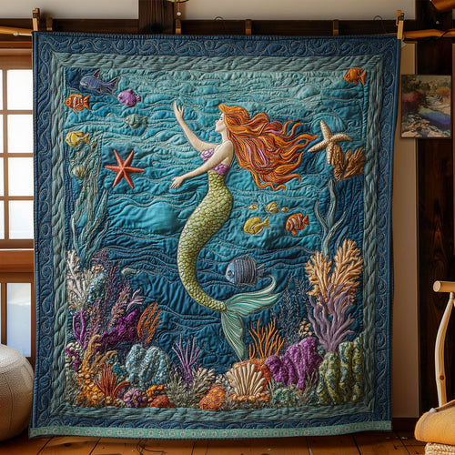 Mermaid WX0412037CL Quilt