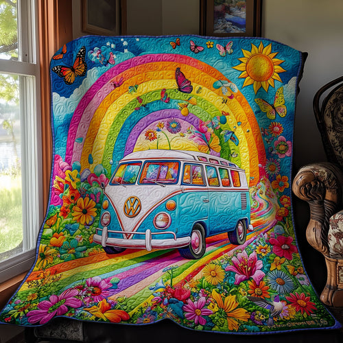 Hippie Van WY2511029CL Quilt