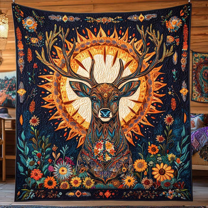 Sunlit Deer WN2011076CL Quilt