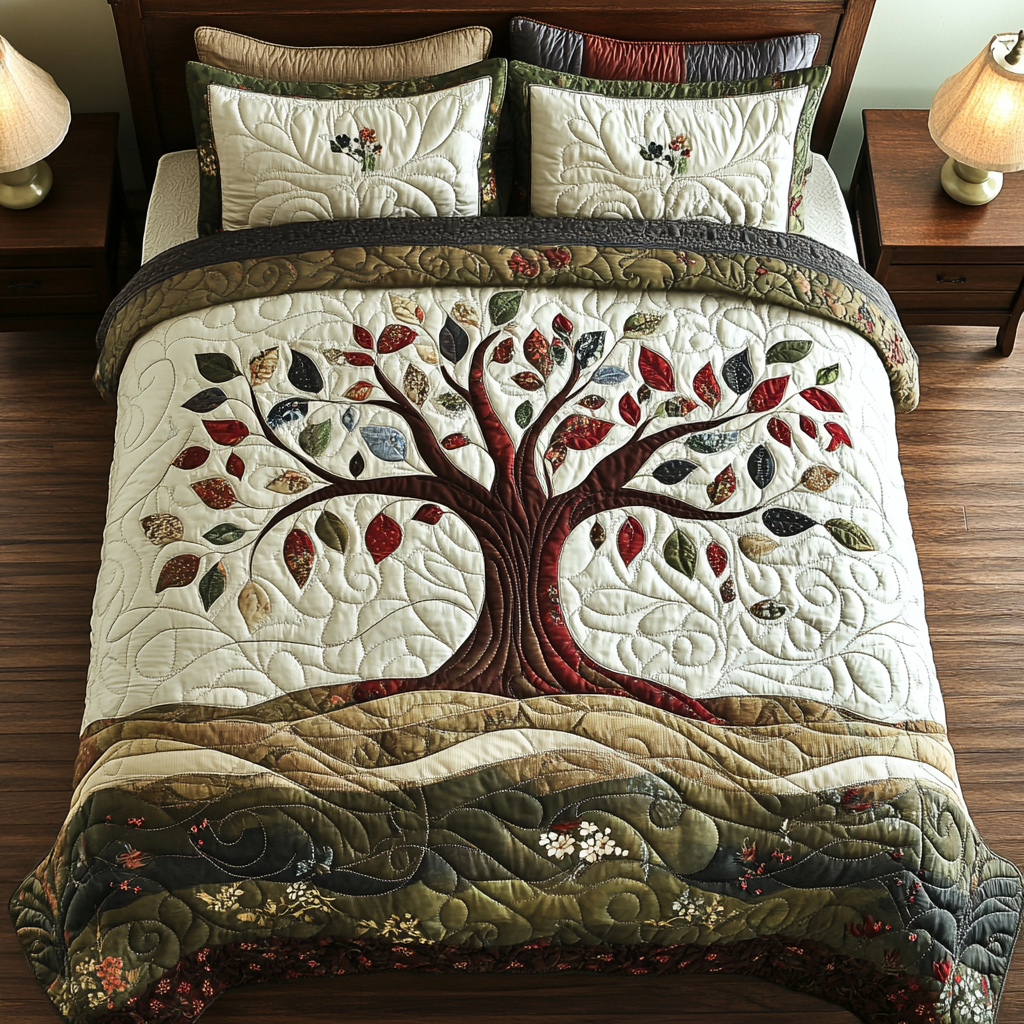Tree of Life YR1701041CL Duvet Cover Set