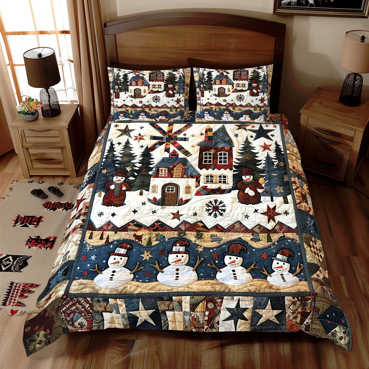 Christmas Village WJ1511035CL Duvet Cover Set