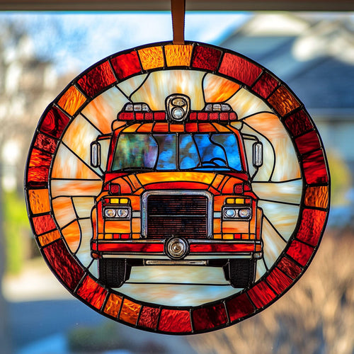 Firefighter WU0810007CL Suncatcher
