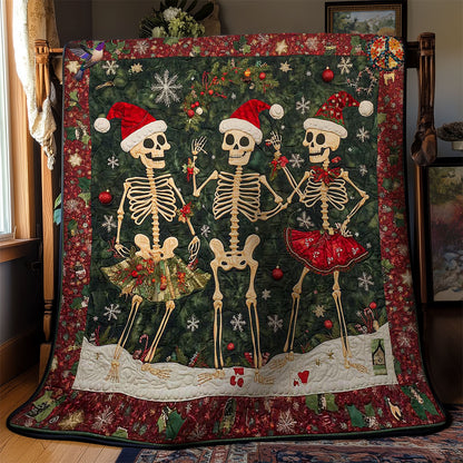 Festive Skeletons Delight WN1212036CL Quilt