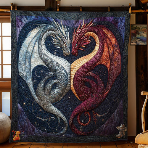 Harmony Dragons WN0612030CL Quilt