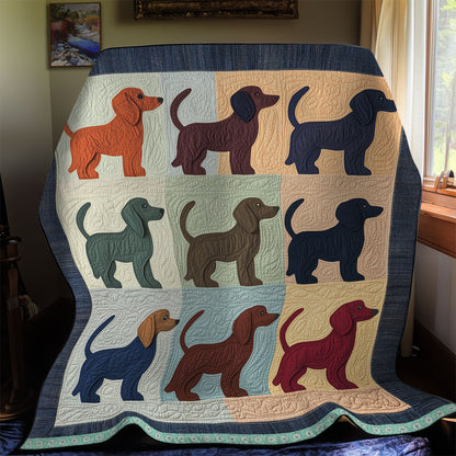 Dachshund WX0912009CL Quilt