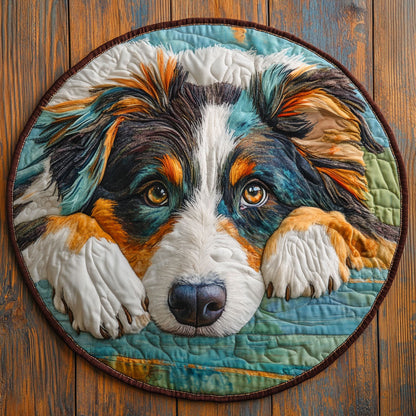 Loyal Gaze CP1706033CL Quilted Round Mat