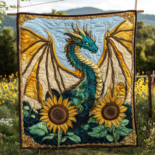 Dragon Sunflower WT1202007CL Quilt