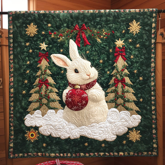 Christmas Rabbit WJ2211016CL Quilt