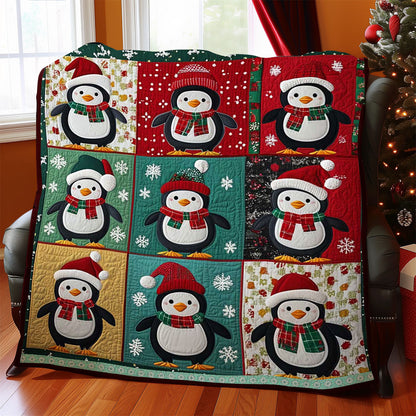 Christmas Penguin WJ3009002CL Quilt