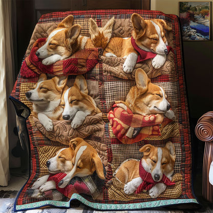 Corgi Plush WN1209036CL Quilt