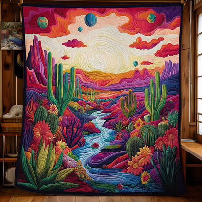 Miraculous Cactus Forest WY2712041CL Quilt