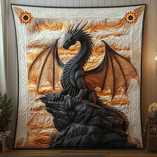 Sunset Black Dragon WP0612022CL Quilt