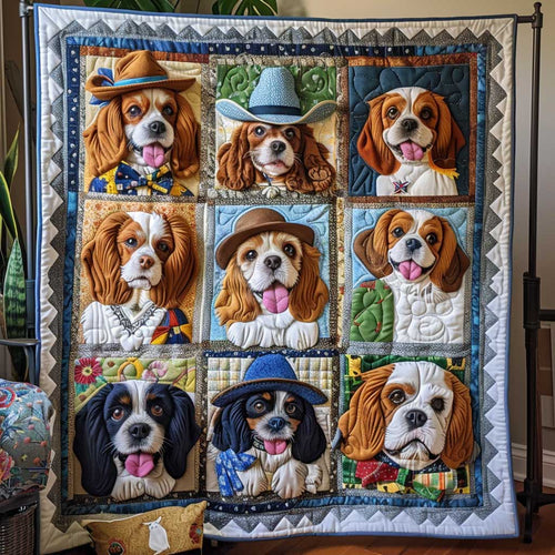 Beagle Picnic Costume WP1009003CL Quilt