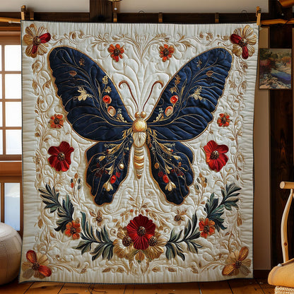 Midnight Butterfly WY3112026CL Quilt