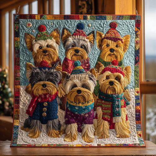 Yorkshire Christmas CW2110042CL Quilt
