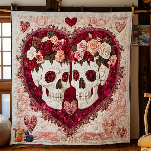 Lover’s Skull WN0412013CL Quilt