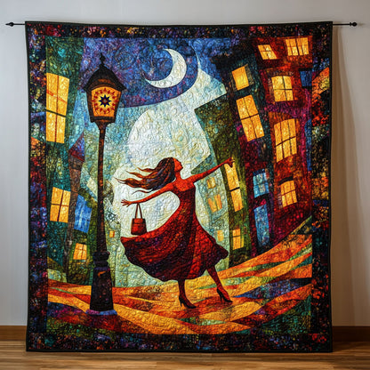 American Woman Dancing WX1710007CL Quilt