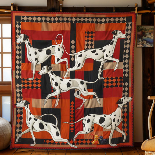 Dalmatian Fun WN2410029CL Quilt