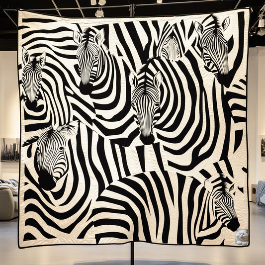 Zebra Pattern WU3110014CL Quilt