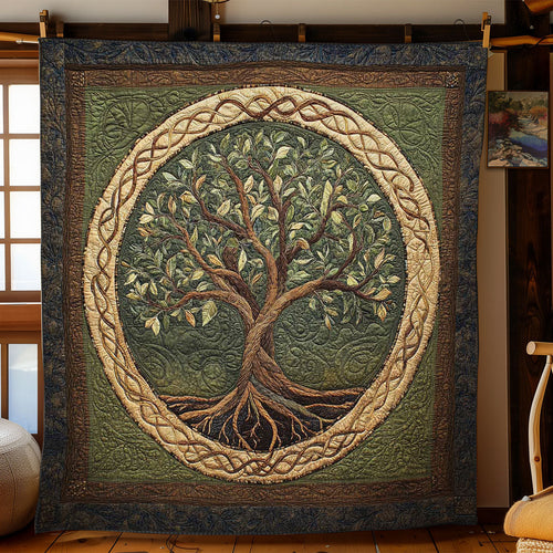 Lush Tree Of Life WN0601021CL Quilt