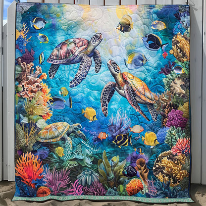 Sea Turtle WJ1309024CL Quilt