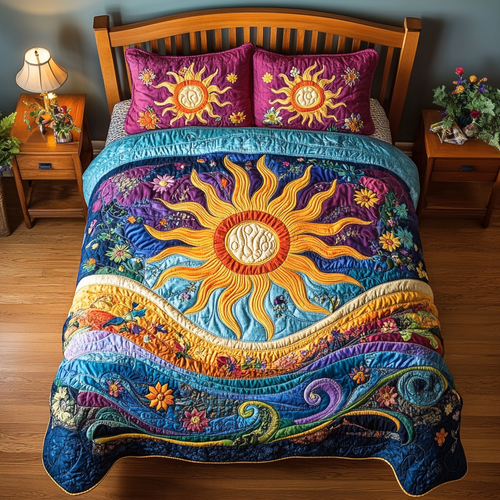 Radiant Sunburst WG1001042CL Duvet Cover Set
