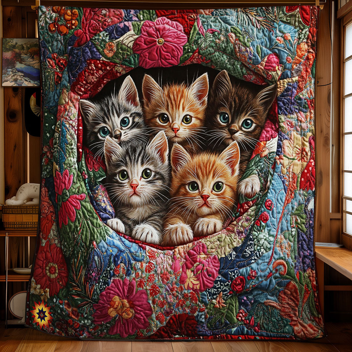 Kitten WY2611014CL Quilt