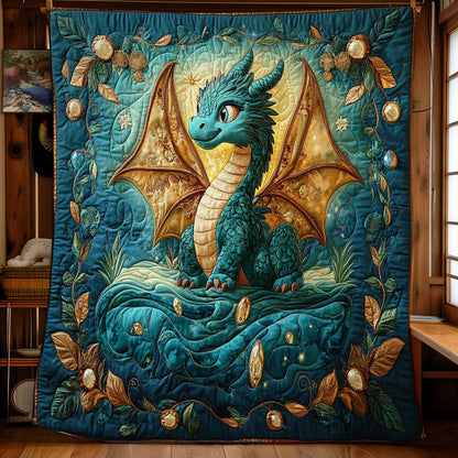 Dragon In Mystic Night WY0202013CL Quilt