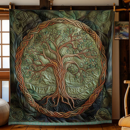 Tree of Life Vibrant Growth WN1209054CL Quilt
