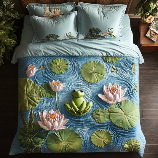 Frog Haven YR0801004CL Duvet Cover Set