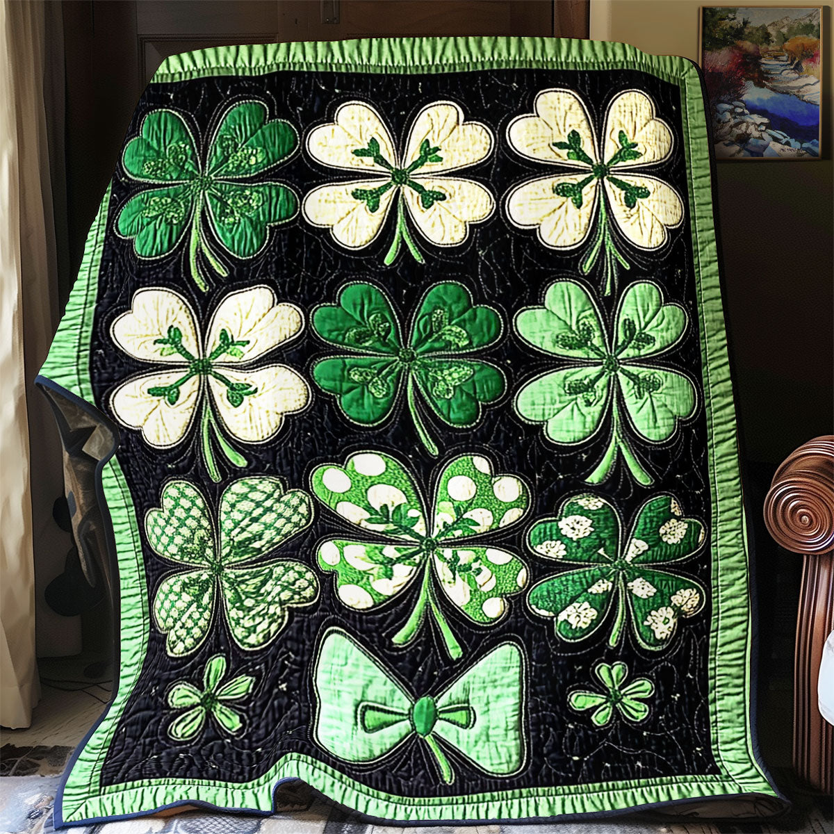 Celtic Clover WX0602008CL Quilt