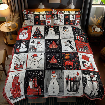 Monochrome Christmas Magic WN1010140CL Duvet Cover Set