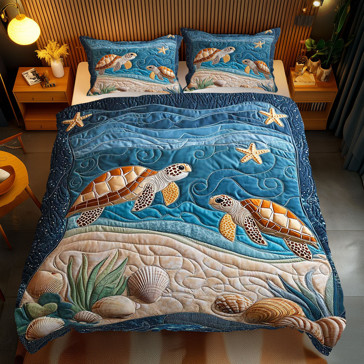 Sea Turtle WJ0310030CL Duvet Cover Set