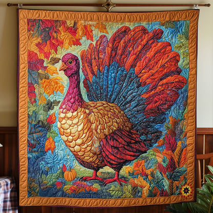 Autumn Turkey WY1911074CL Quilt