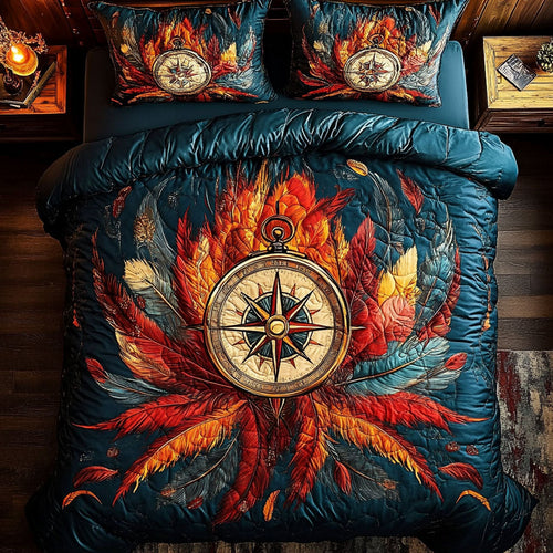 Mystic Native Compass WY2101036CL Duvet Cover Set