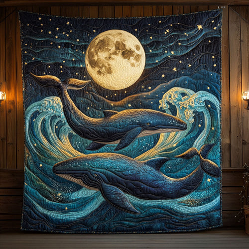 Ocean Whale CW0506036CL Quilt