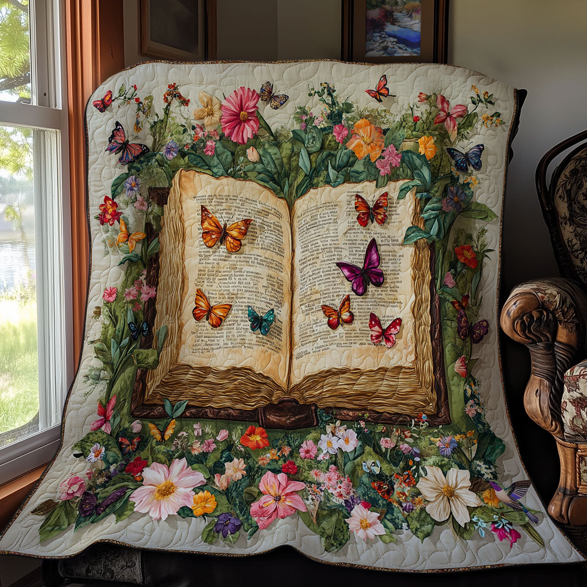 Butterfly Book WY1911101CL Quilt