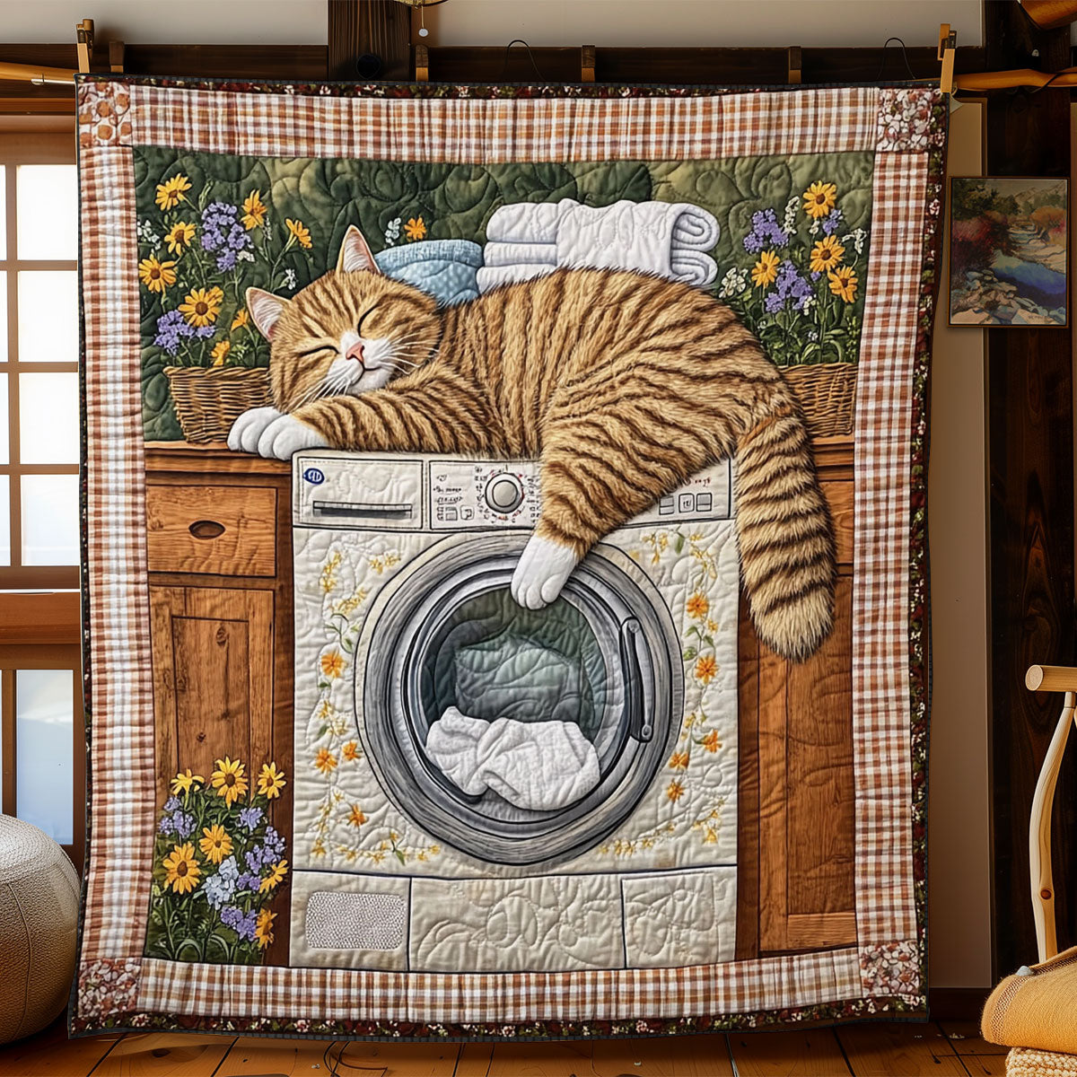 Lazy Laundry Day CP1006030CL Quilt