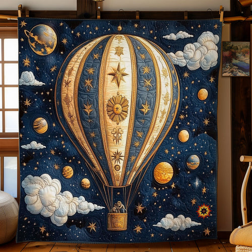 Galaxy Hot Air Balloon WY2211021CL Quilt