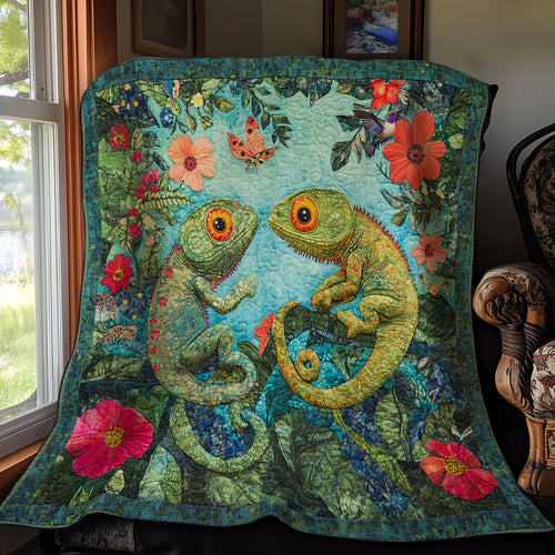 Couple Lizard WY1411033CL Quilt