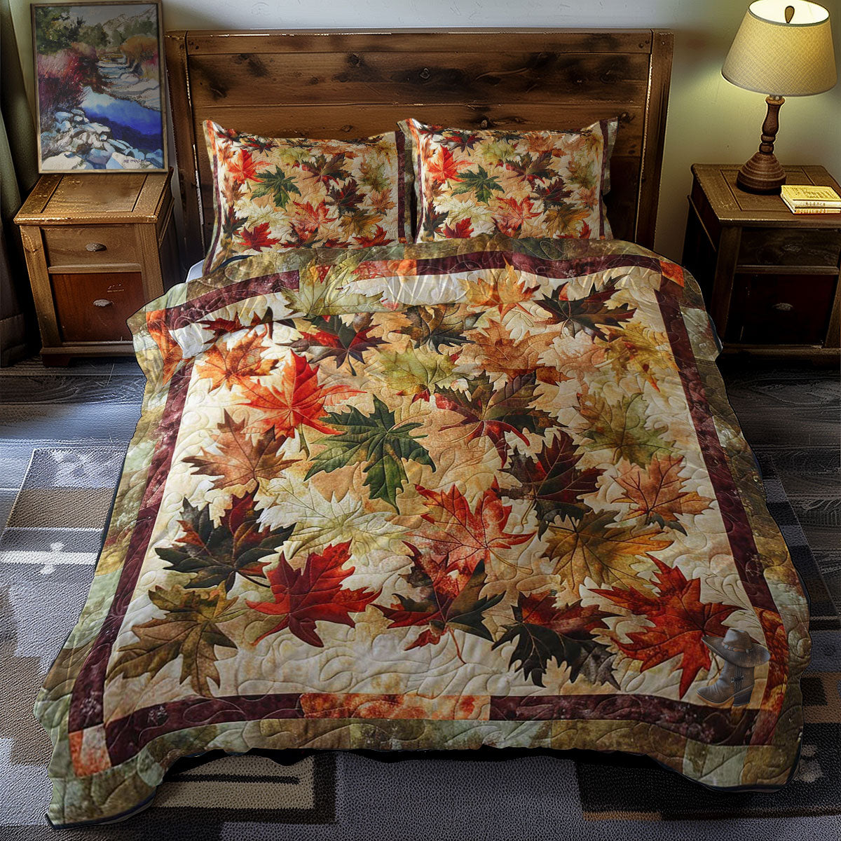 Autumn Maple Breeze WN0310122CL Duvet Cover Set