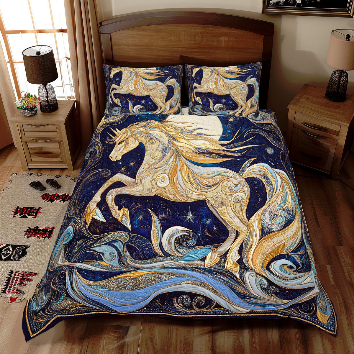 Dynamic Horse WX2012076CL Duvet Cover Set