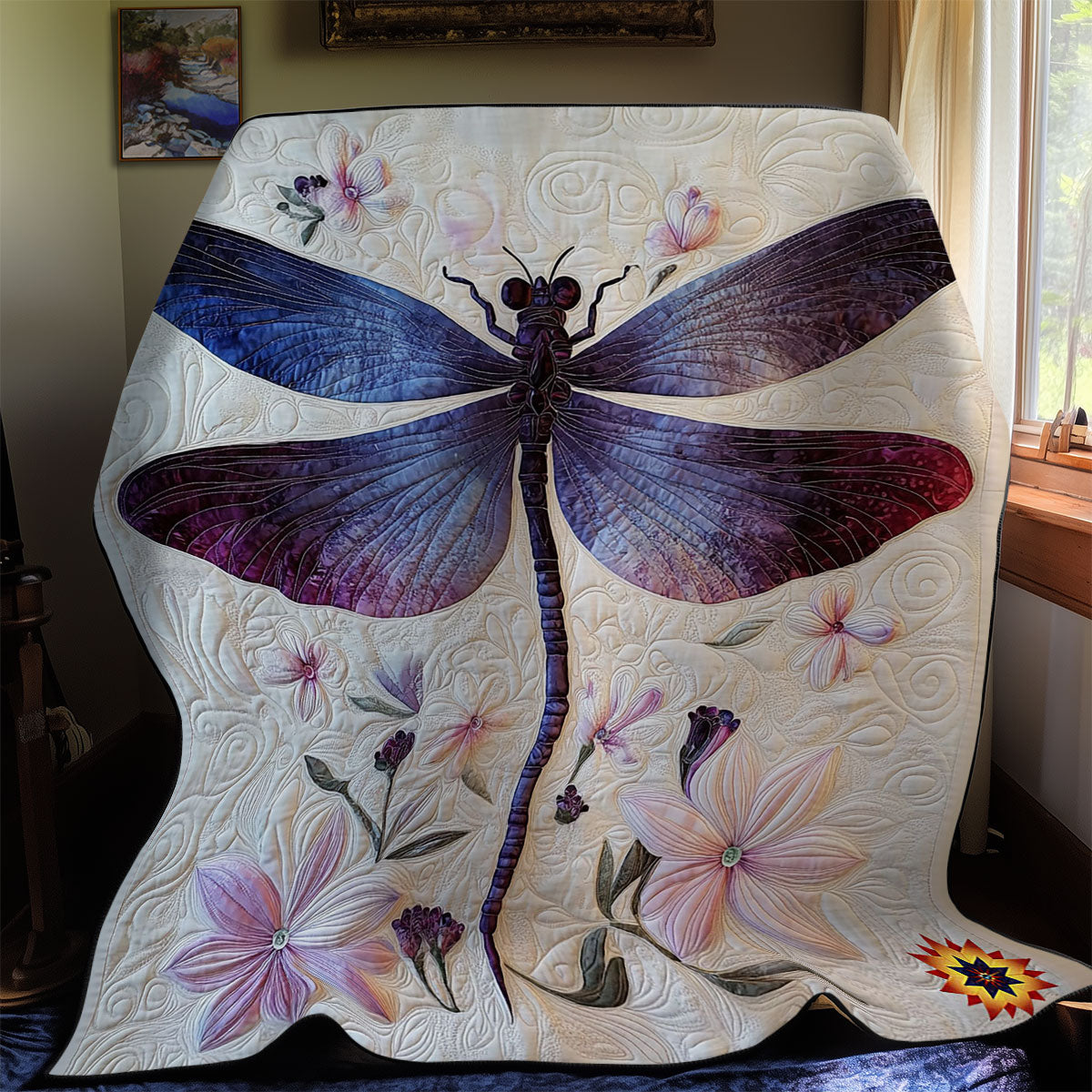 Dragonfly WY2611006CL Quilt
