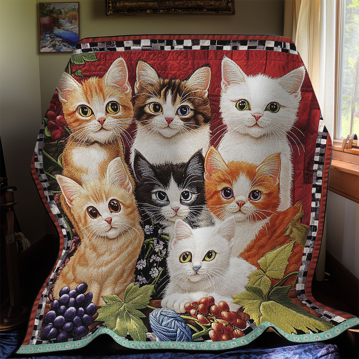 Cute Kitten Group WX0612021CL Quilt